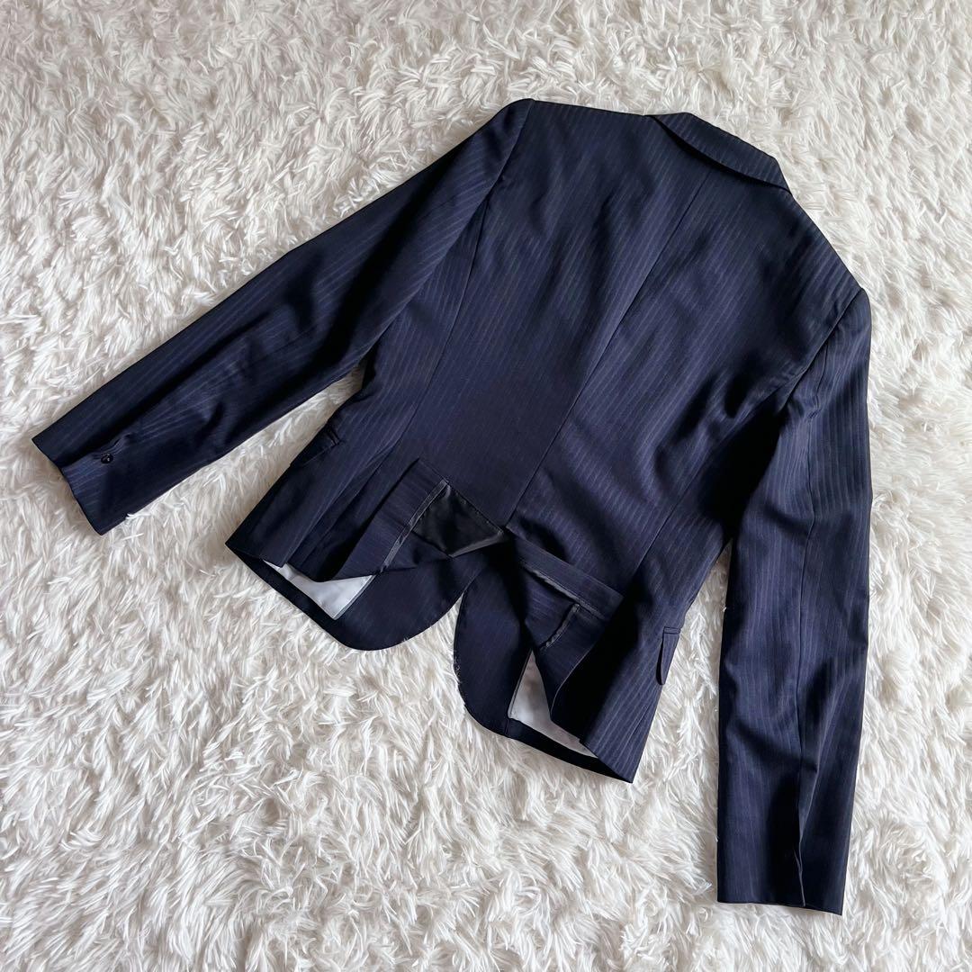 【2点まとめ】オリヒカ　パンツスーツ　グレー+レミュー　セットアップ　ネイビー