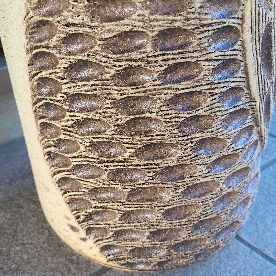 信楽焼傘立て  ふくろう  高さ４７cm