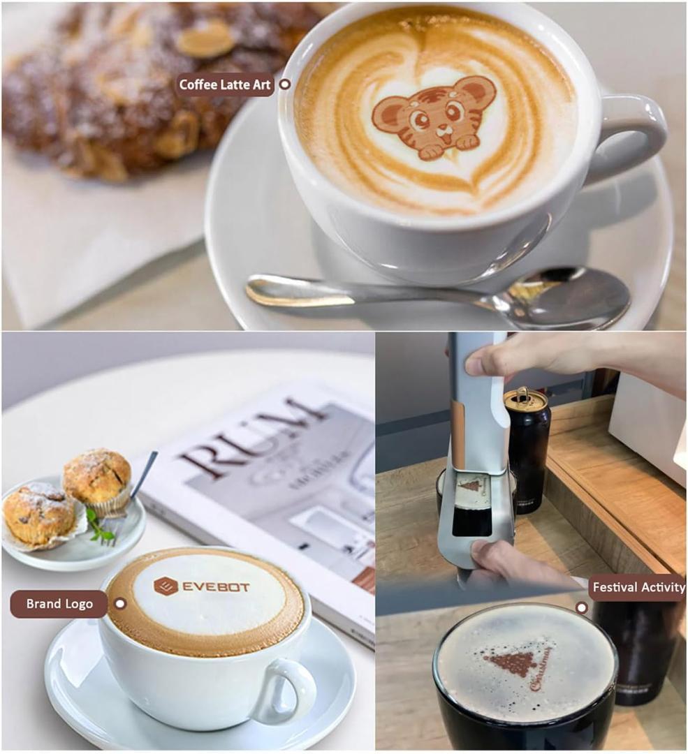 EVEBOT Printpenハンディプリンター用食用インク 茶色（No.2）