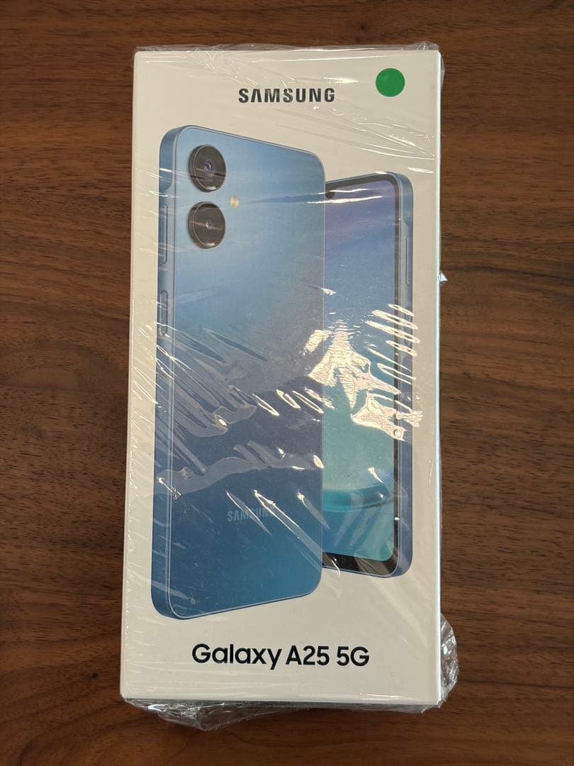 Samsung Galaxy A25 5G 本体 ブルー