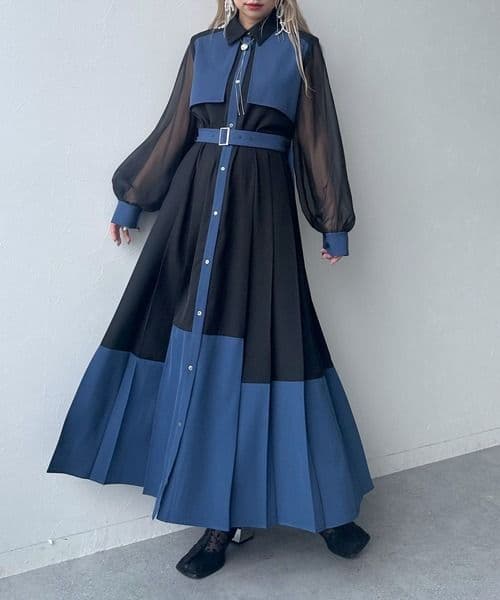 HARE キリカエ シースルー ワンピース