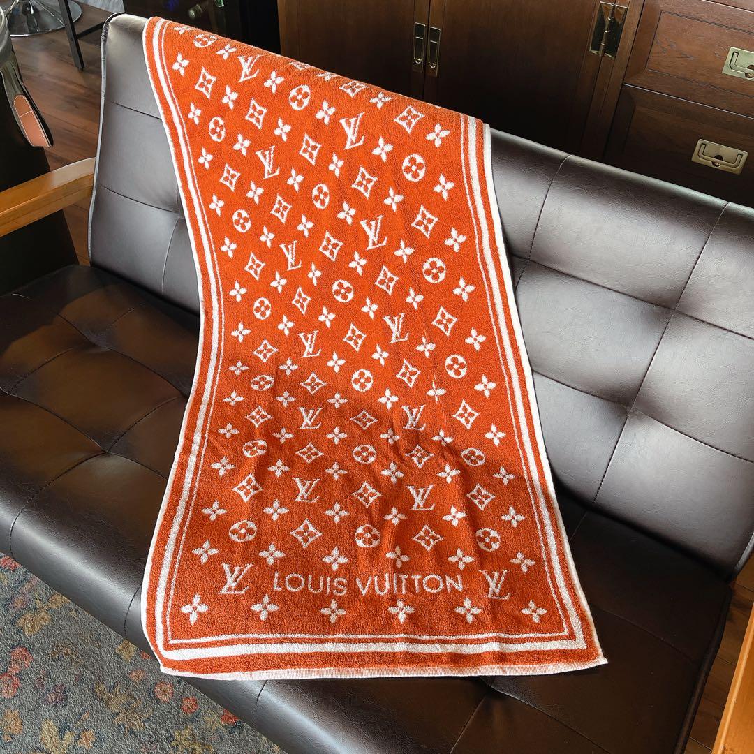 ルイヴィトン セルヴィエットセットLVマッチモノグラム タオル 茶