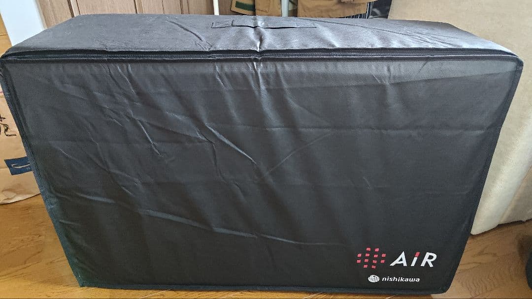 西川 Air SX-Hマットレス（シングル）エアーサイクロン内蔵三つ折り