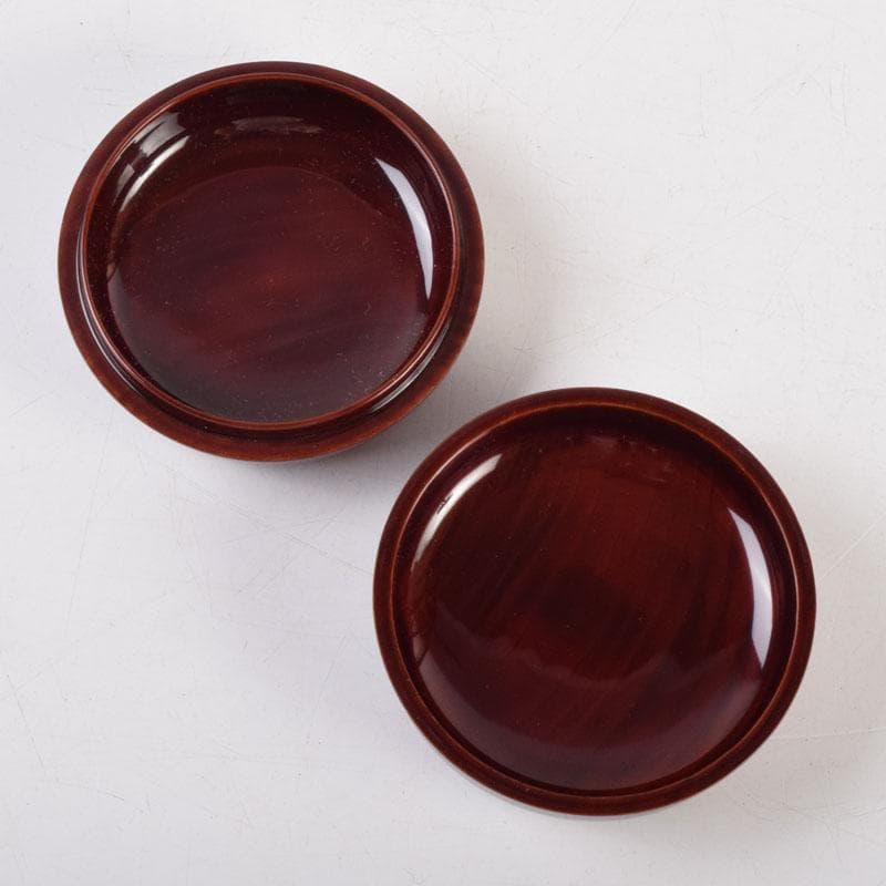 人間国宝　山下義人作　屋島神社古材　木地　呂塗　蕪蒔絵　香合　共箱　V　8927