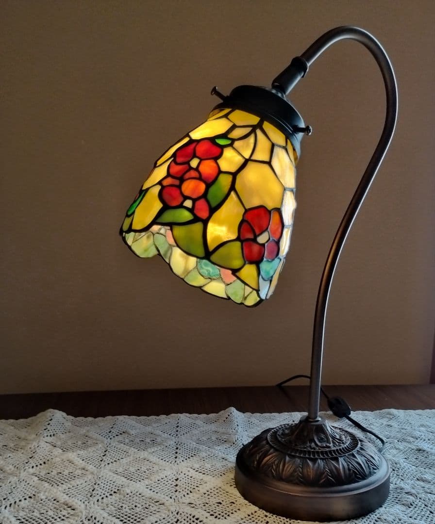 グースネックランプ　アップルブロッサム