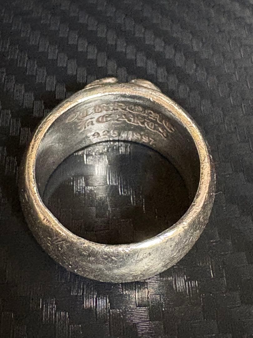 クロムハーツリングハート　21号即日発送◯