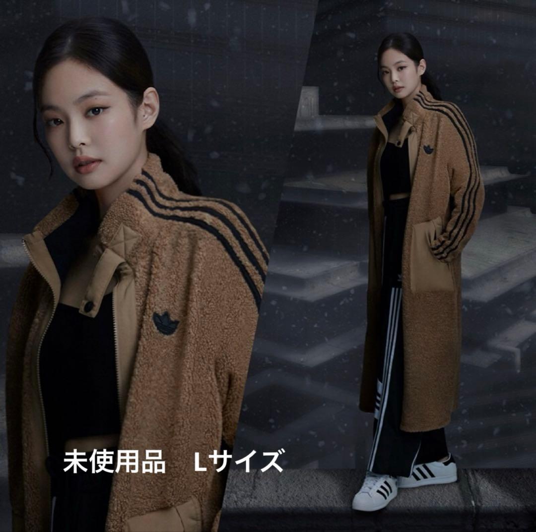 ◼️未使用品◼️adidas originals ボアロングコート L ジェニ着用
