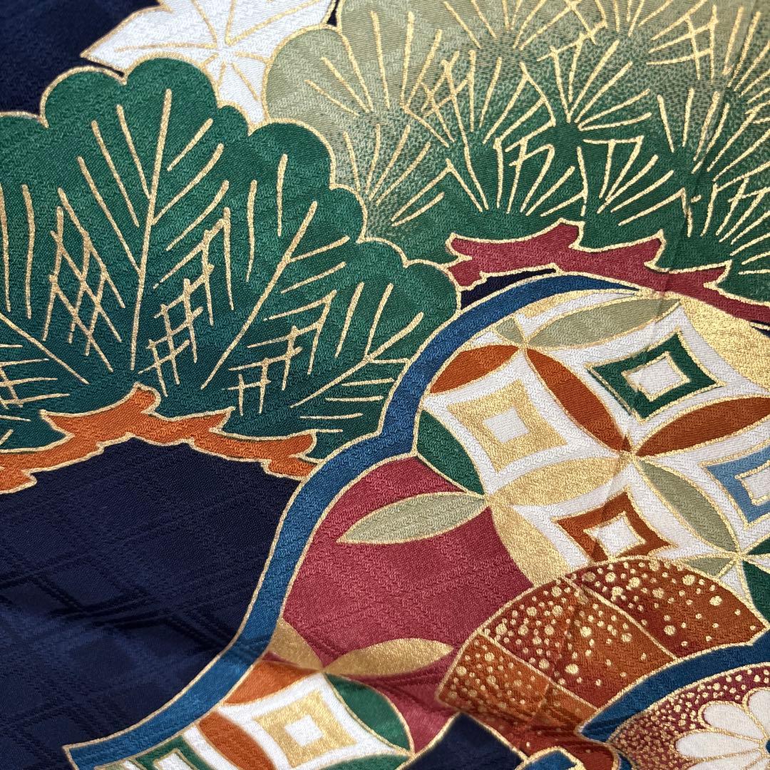 No.3 正絹　男の子お祝い着　のしめ　七五三