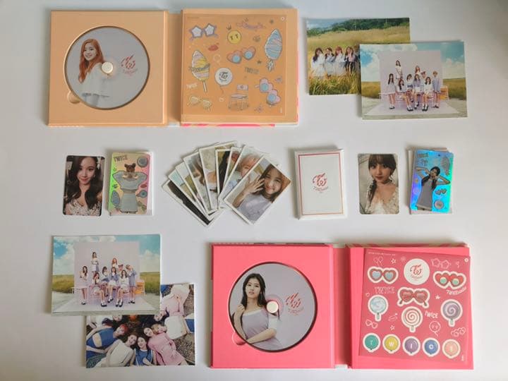 【TWICE】CD/トレカ/ポスターセット（デビュー〜初期）
