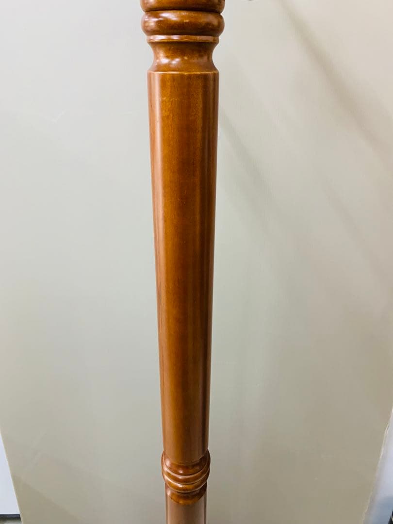 【美品】コートハンガー 木アンティーク, 高級ポールハンガーラック