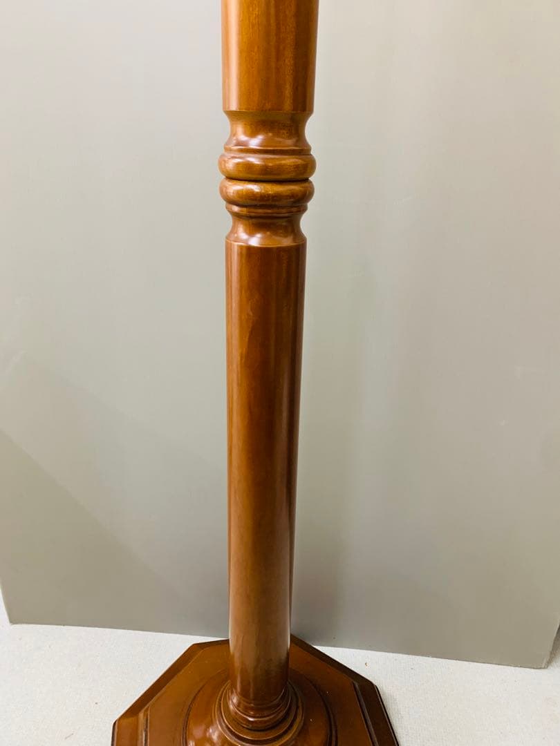 【美品】コートハンガー 木アンティーク, 高級ポールハンガーラック