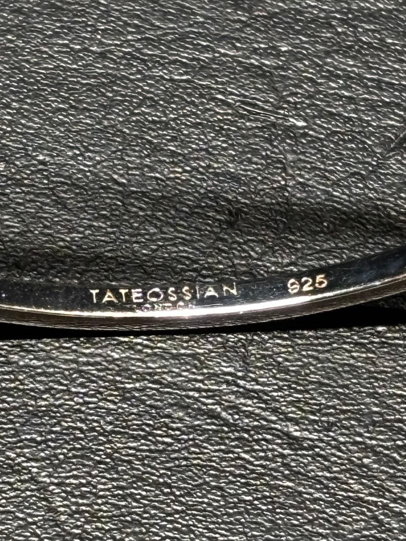 タテオシアン　シルバー　バングル