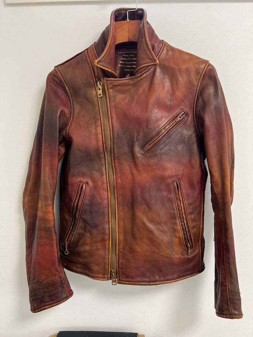 johnbull ジョンブルプライベートラボ ライダース 姫路馬革