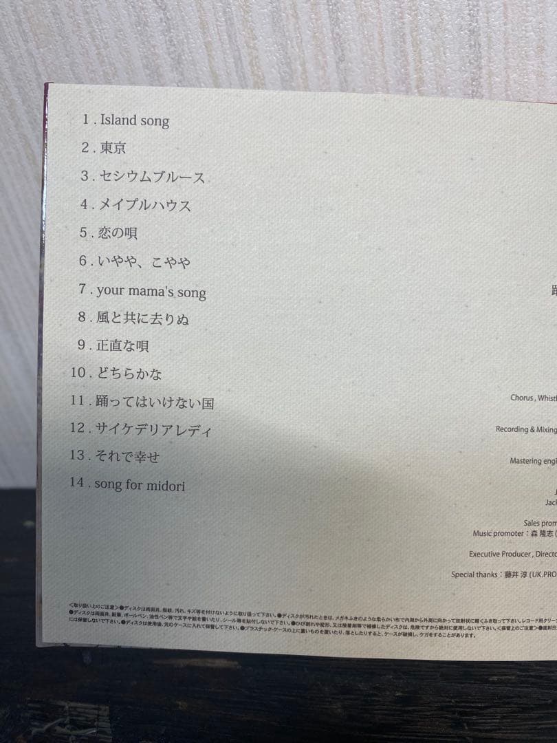 【廃盤】 踊ってばかりの国 / 踊ってばかりの国