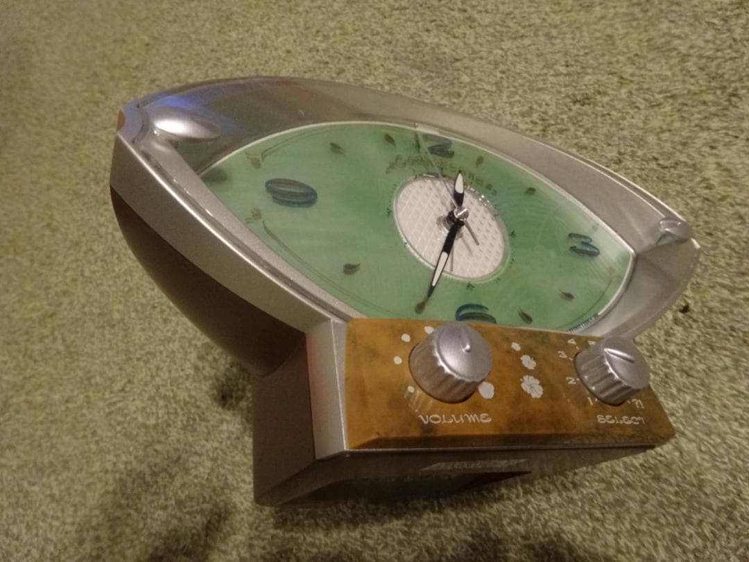 セイコー　カリビアーナ　目覚まし時計　QM731B　廃盤