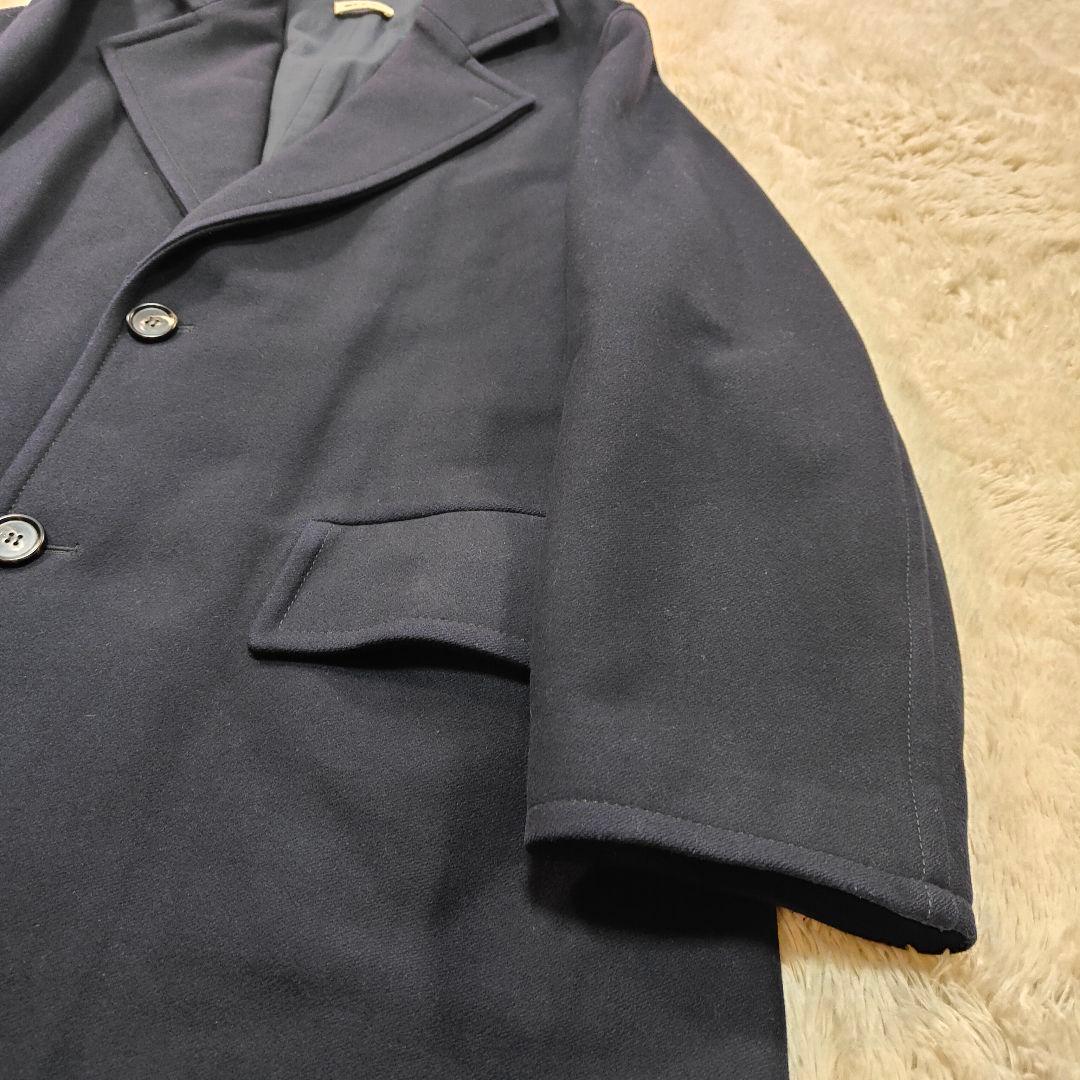 美品✨XL相当✨マルニ カシミヤ メルトンウール チェスターコート 46サイズ