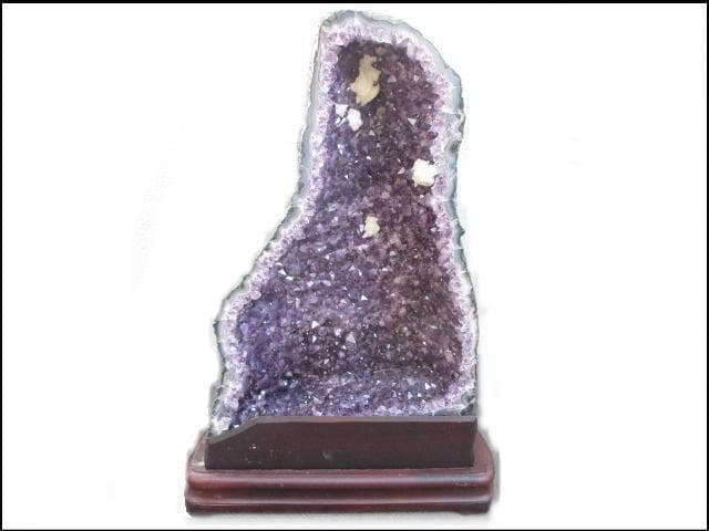 ★　特大アメジストドーム　紫水晶　原石　台座有　パワーストーン　上質 アメジスト