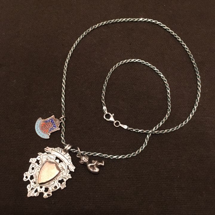 アンティークフォブ ネックレス