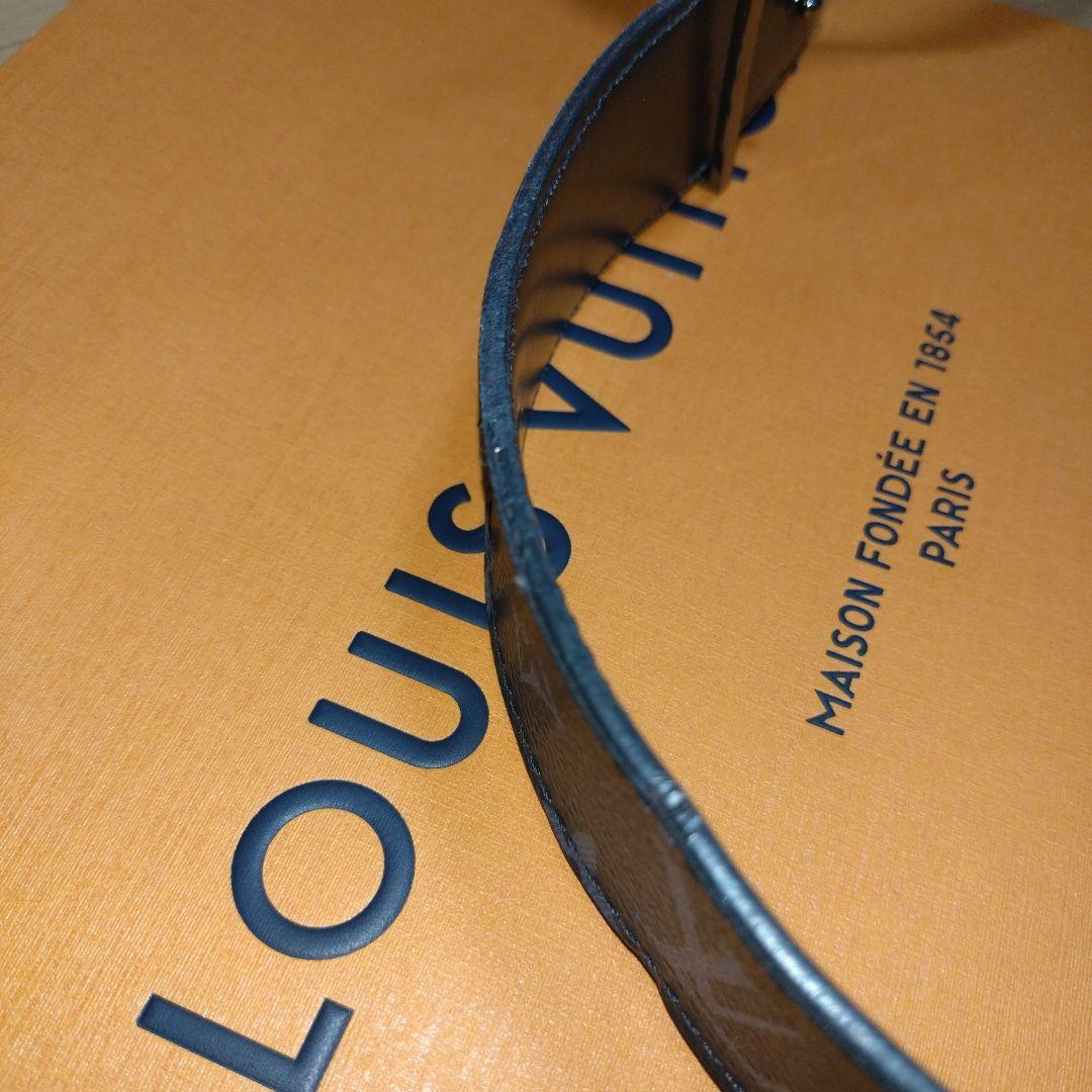 ルイヴィトン サンチュール LVイニシャル モノグラムエクリプス ベルト