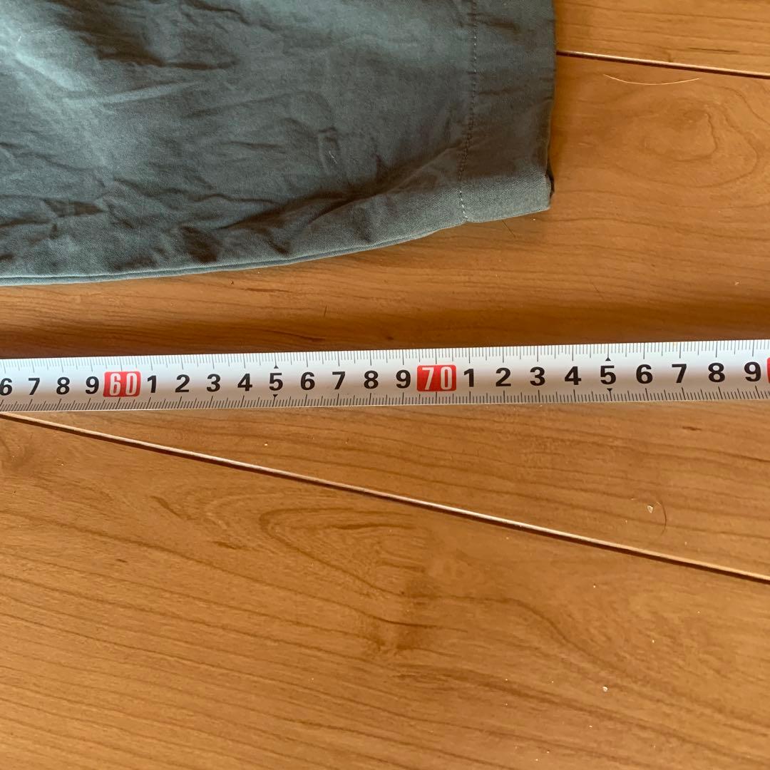 Papás グレー パンツ 綿100%