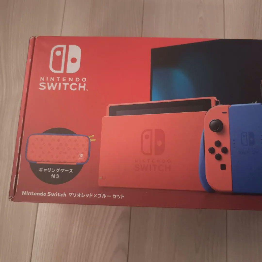 Nintendo Switch 本体 オレンジ/青 Joy-Conハンドルセット