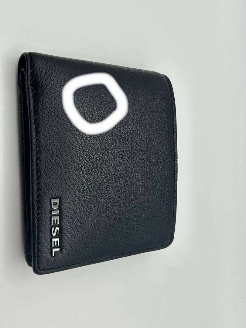 DEASEL レザー2つ折り財布　ブラック　箱あり