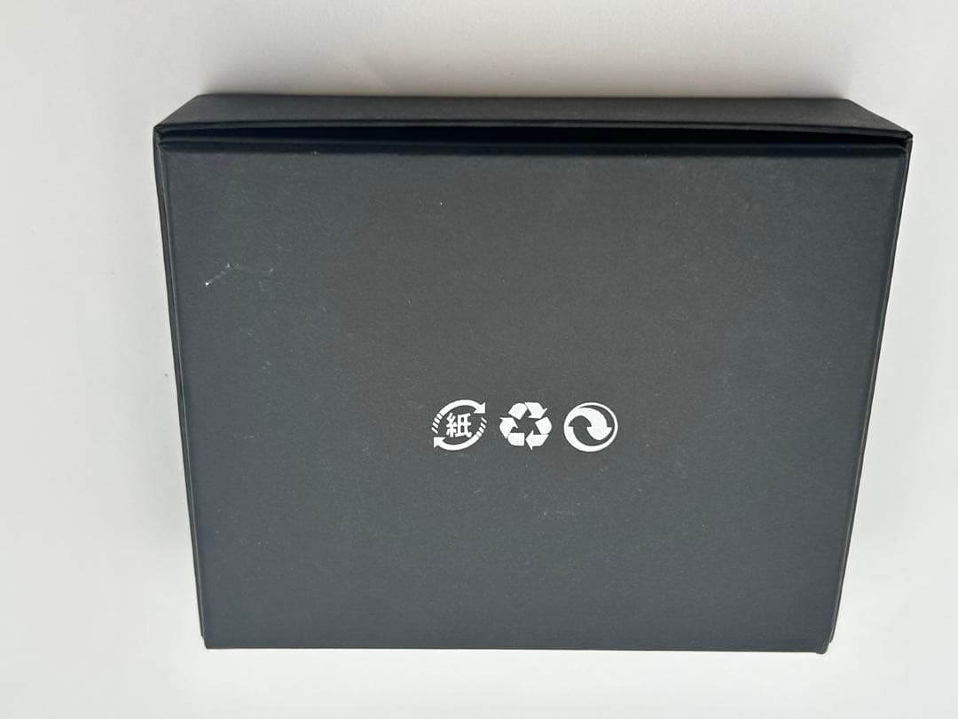 DEASEL レザー2つ折り財布　ブラック　箱あり