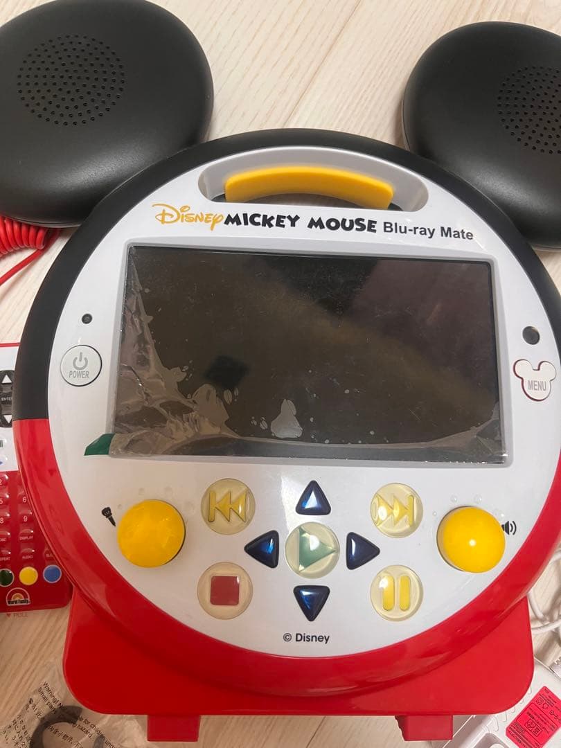 【未使用】訳ありDWEミッキーメイト ブルーレイプレイヤー