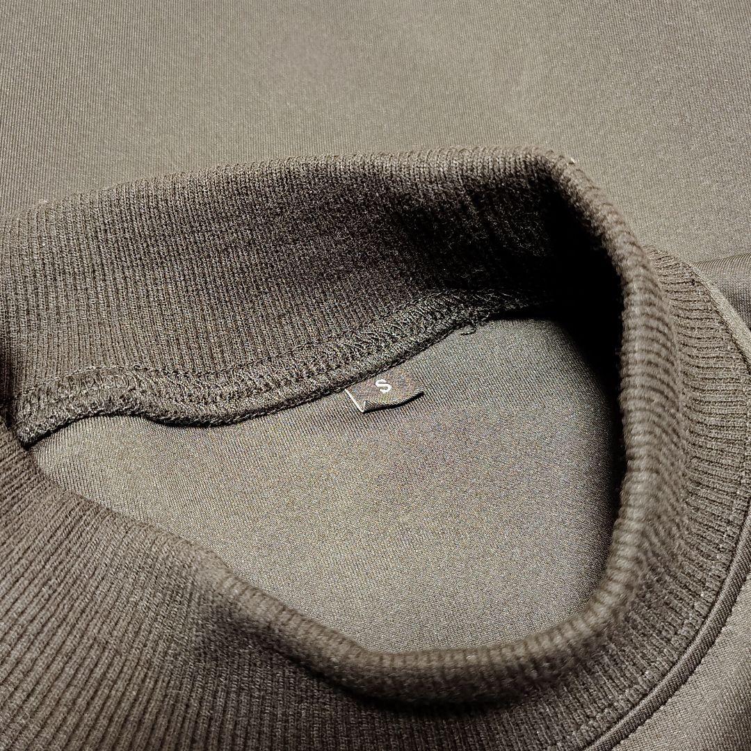 S ゴルフ レディース モックネック シャツ トレーナー 長袖 ブラック