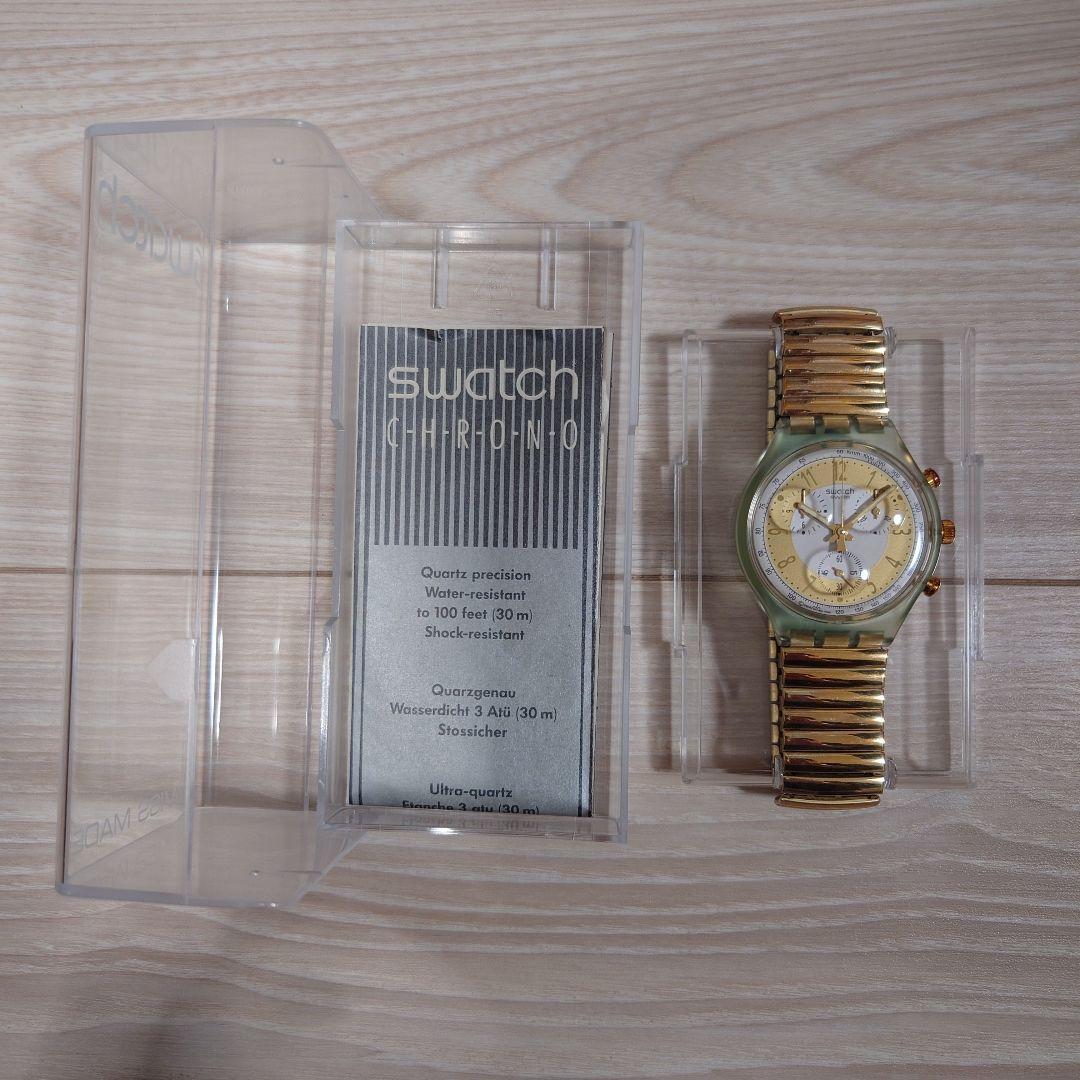 swatch　ヴィンテージ　93年　クロノグラフ　GOLDEN GLOBE