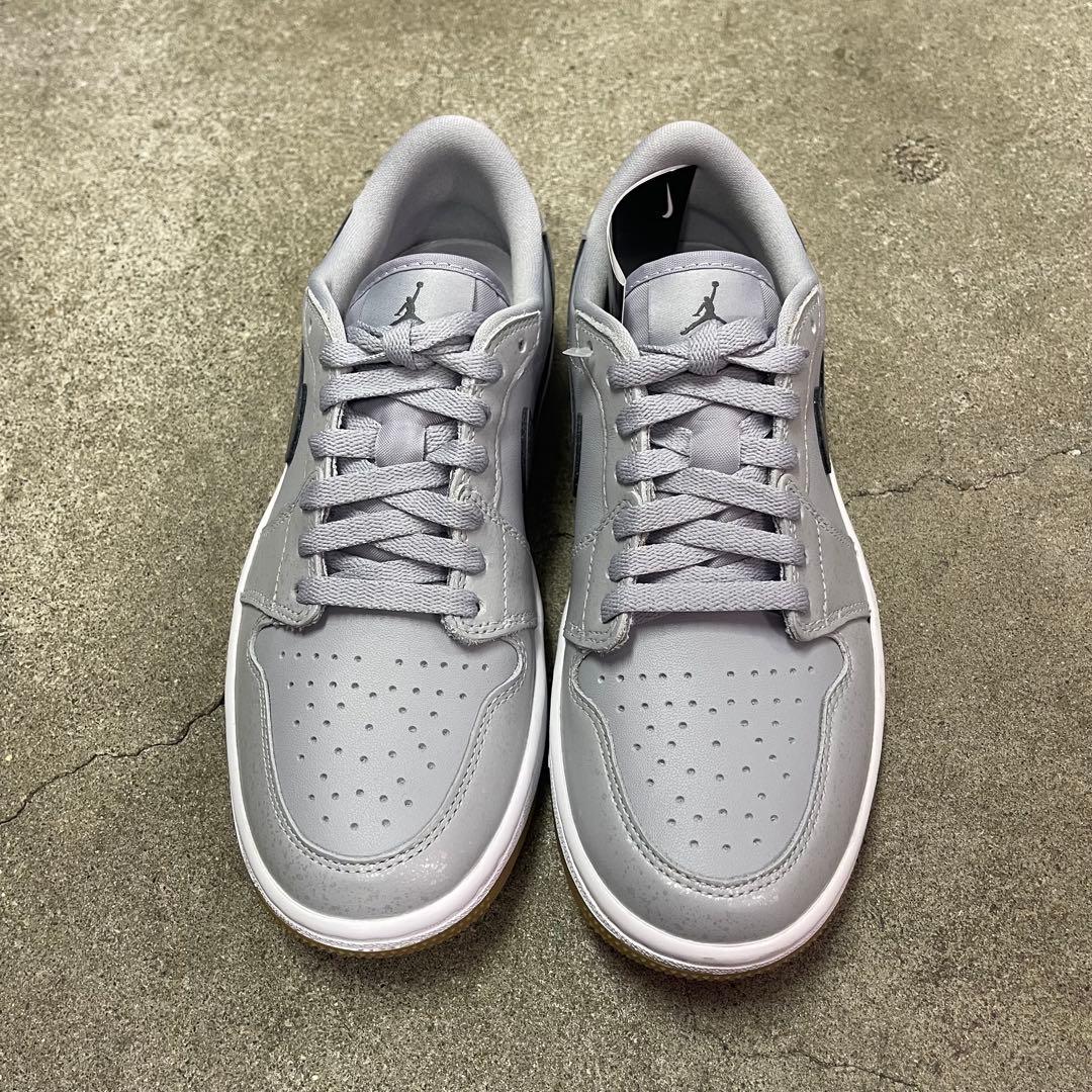 シューズ(女性用) Nike Air Jordan 1 Low Golf Wolf Grey Gum