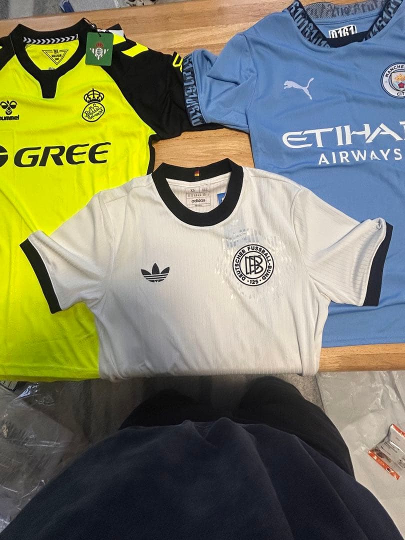 サッカーウェアセット（Manchester City、ドイツ代表、L.B.）