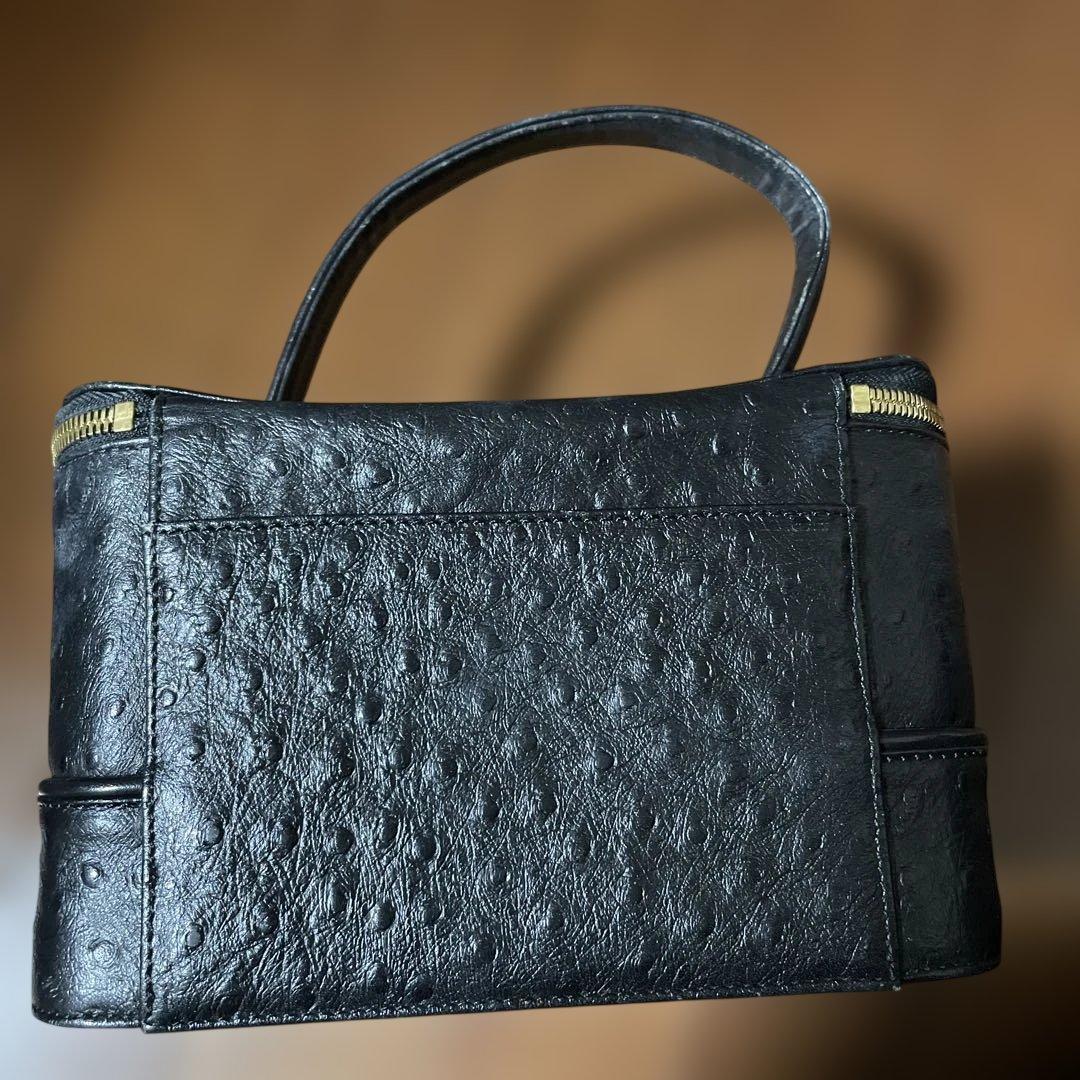 GIANNI VERSACE バニティバッグ　黒