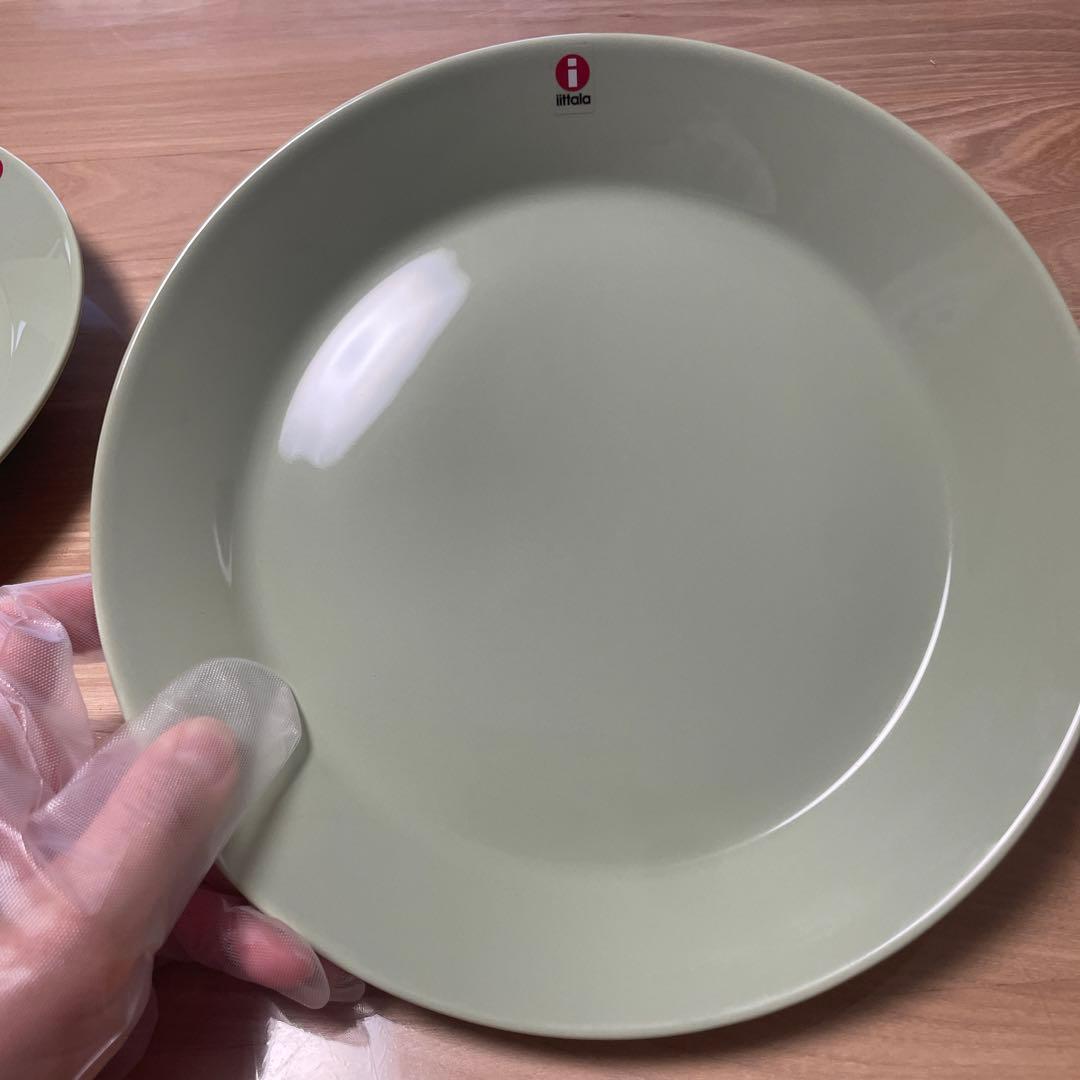 イッタラ　セラドングリーン　21センチ　2枚セット