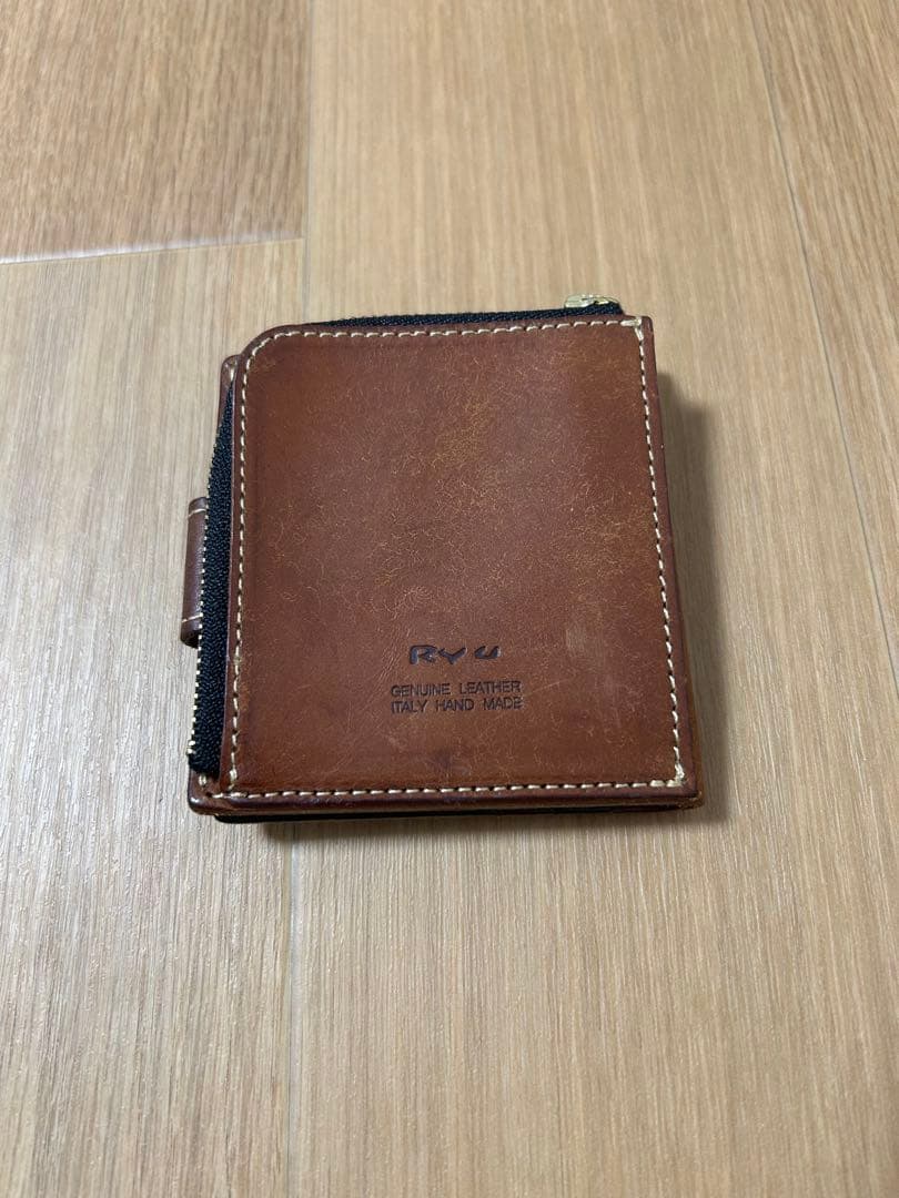T*O様 RYU レザー二つ折り財布 ブラウン