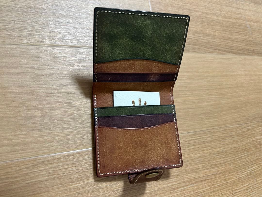 T*O様 RYU レザー二つ折り財布 ブラウン