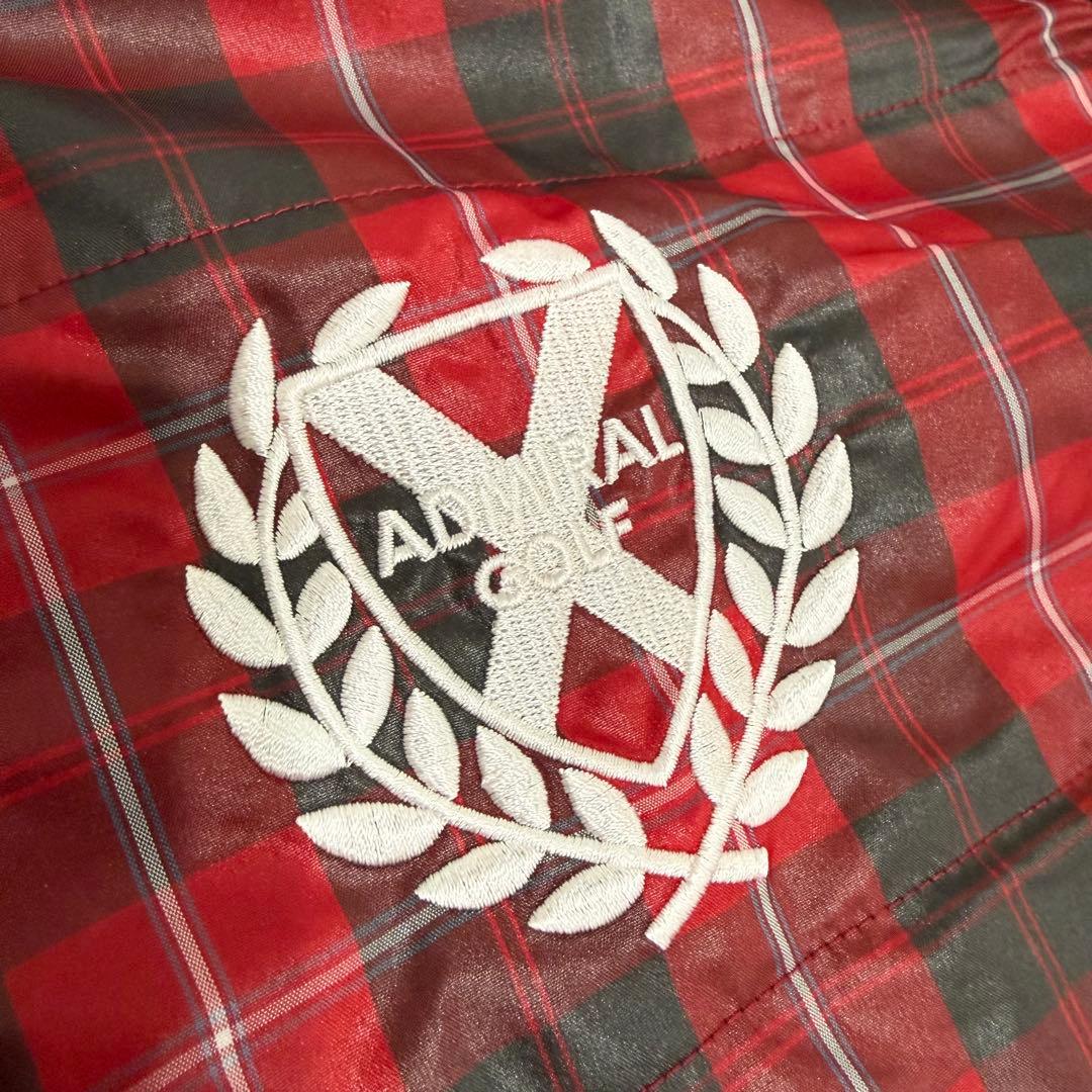 サイズXL アドミラル　ゴルフウェア　おしゃれ　チェック柄 ジャケット