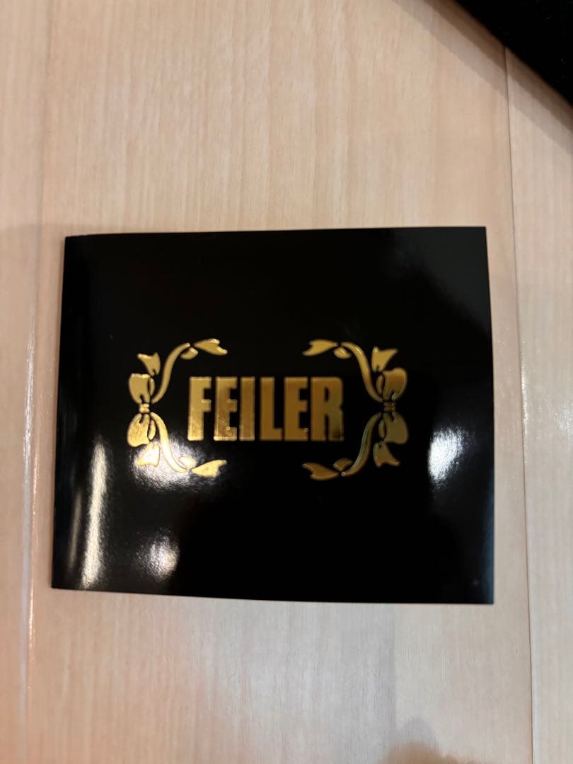 美品 フェイラー FEILER ハンドバッグ ボストンロゴ シェニール織 大容量