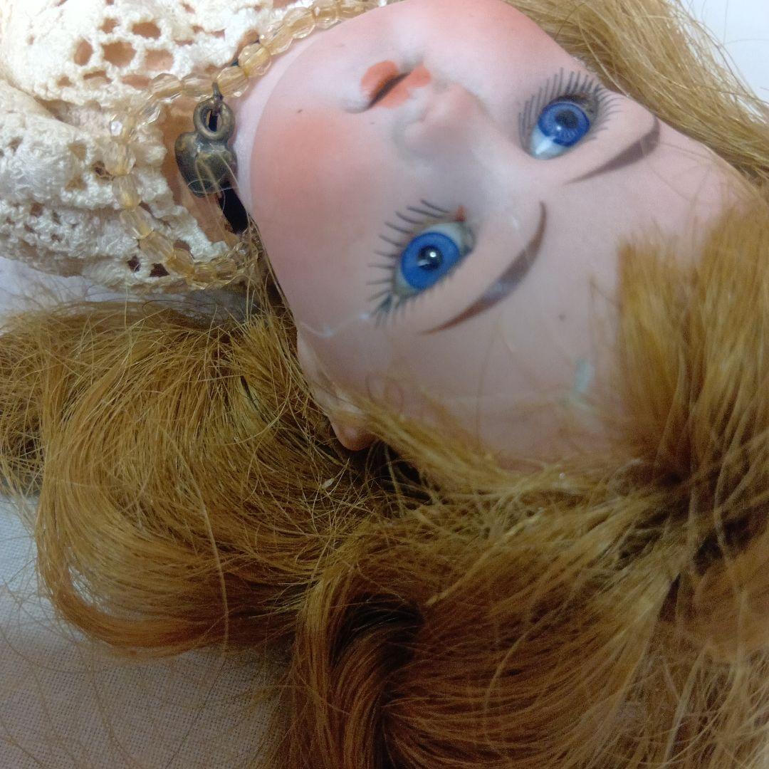 ♥可愛いフレンチDEP アンティークビスクドール♥（難あり）