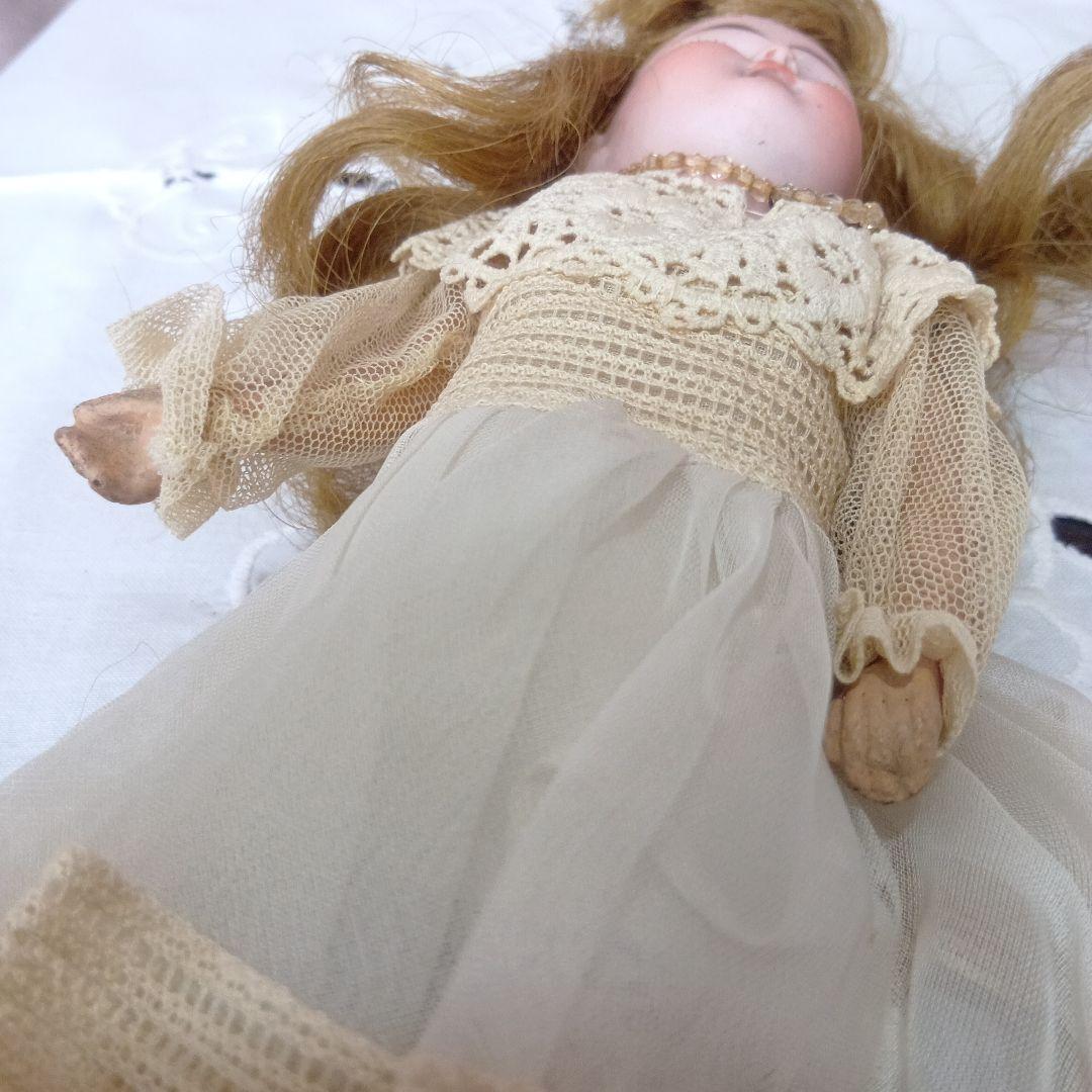 ♥可愛いフレンチDEP アンティークビスクドール♥（難あり）