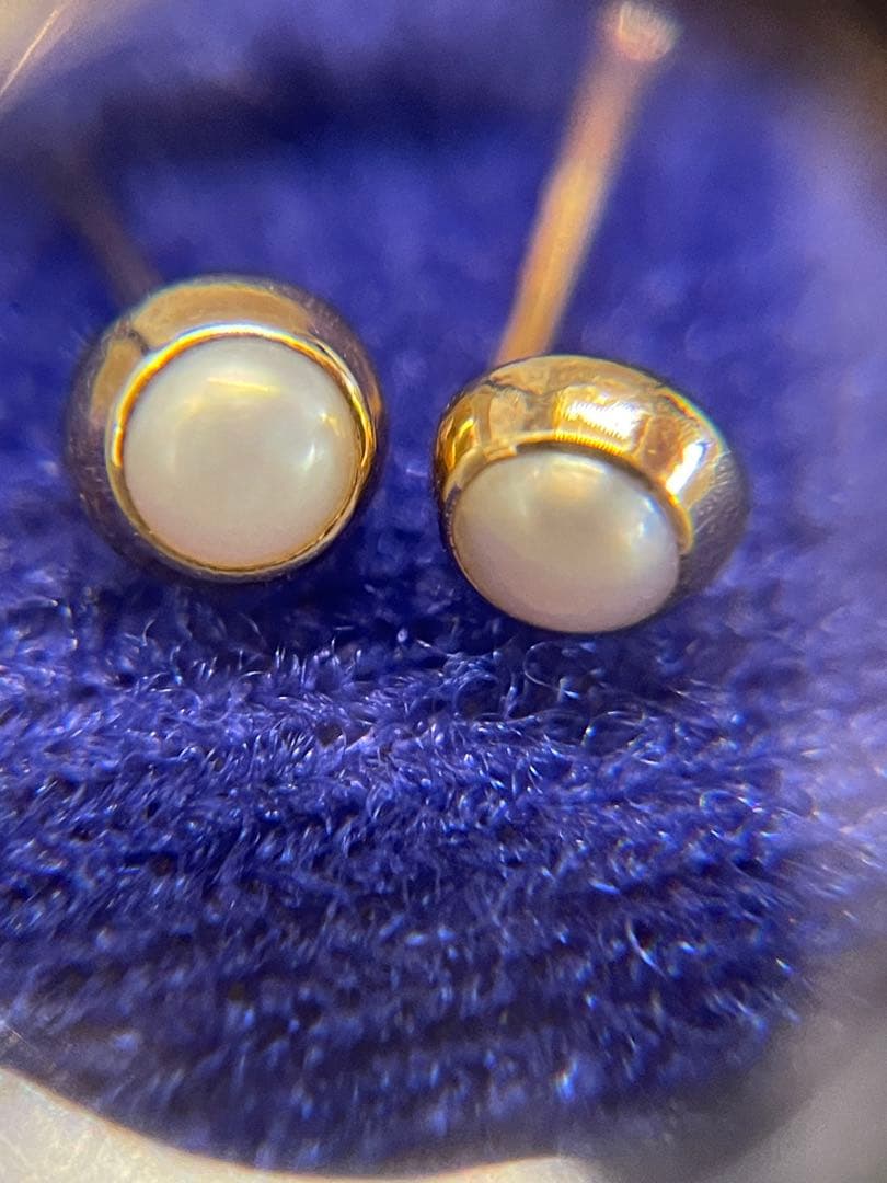 ジュエリーマキ K18 パールピアス