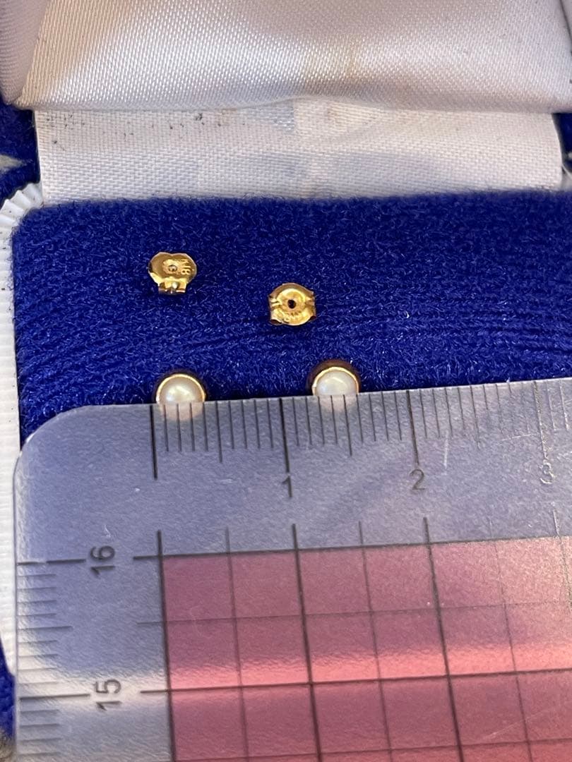 ジュエリーマキ K18 パールピアス