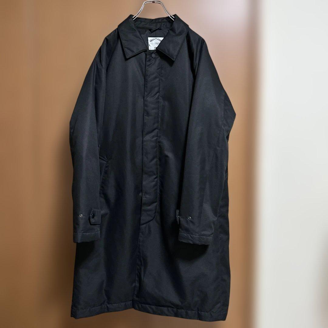 ナノユニバース×河田ダウン HEATEAS ロングコート 黒 XL 防寒 軽量