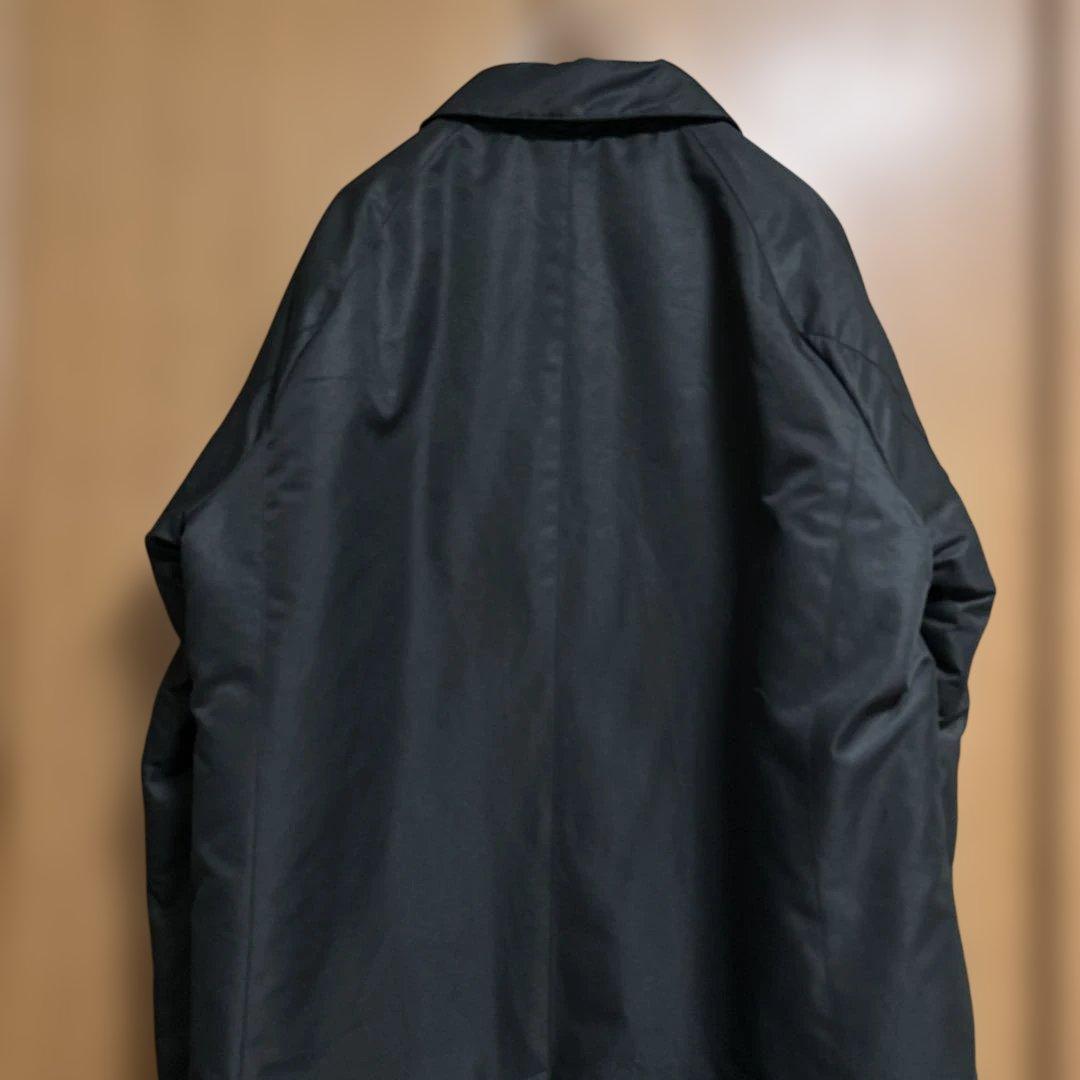 ナノユニバース×河田ダウン HEATEAS ロングコート 黒 XL 防寒 軽量