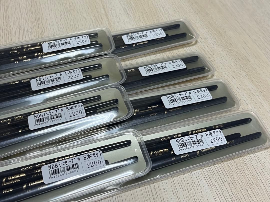 【値引き・新品・未開封・8セット】名村NDBミニセーブル　5本セット×８パック