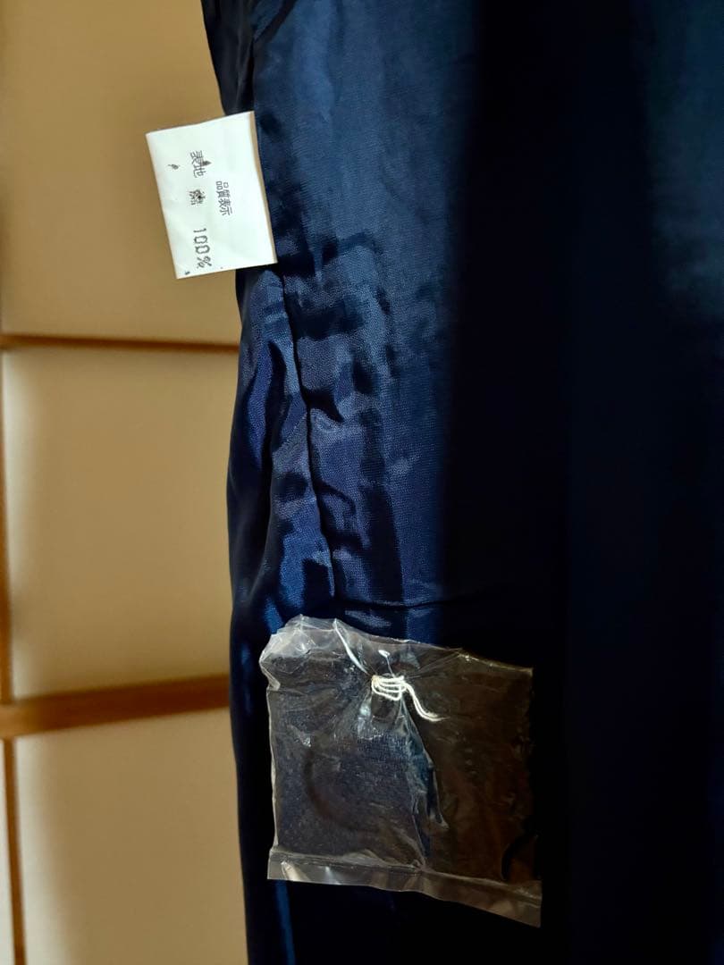 【美品】坂東京子 藍染め Lサイズ ワンピース