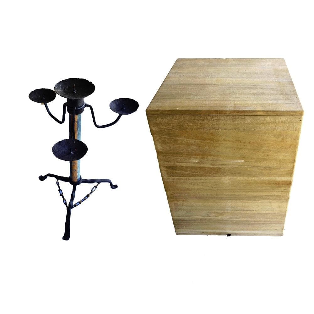 陶器の燭台　「エーゲ海　Ⅱ」