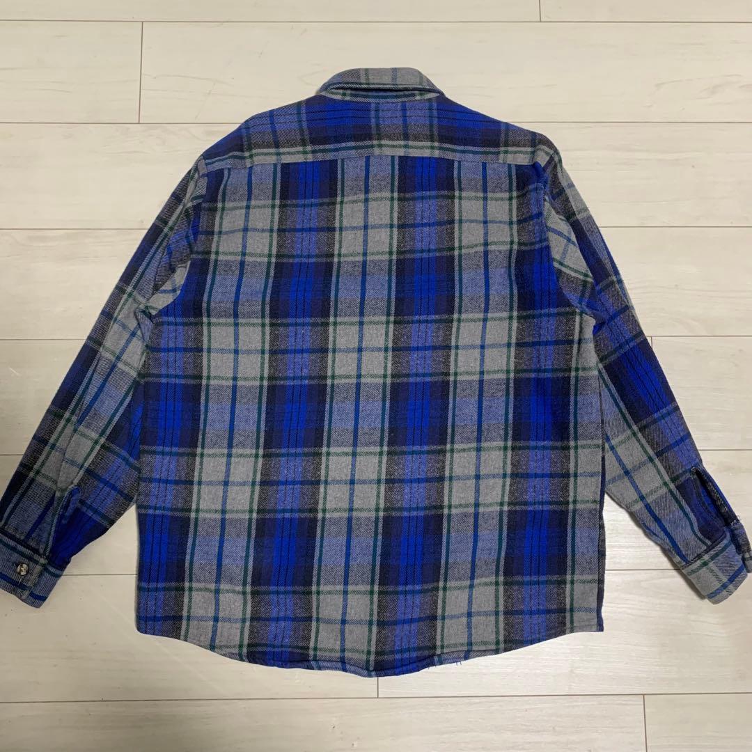 90s FIVE BROTHER チェックネルシャツ USA製