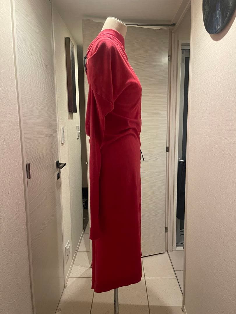 Vivienne Westwood 赤 ラップワンピース Sサイズ