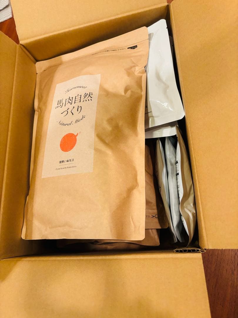 【健康いぬ生活】12袋セット　馬肉自然づくり 馬肉芳醇づくり